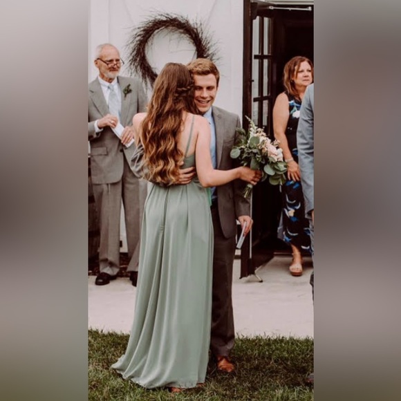 Dear Cleo “Leah” Sage Green Maxi Dress - Picture 4 of 10